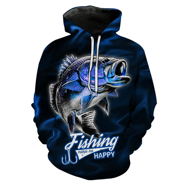 Bass Fishing Hoodie - 3D Fishing Hoodie - Bass Fishing T Shirt with ho -  Fishing Nice
