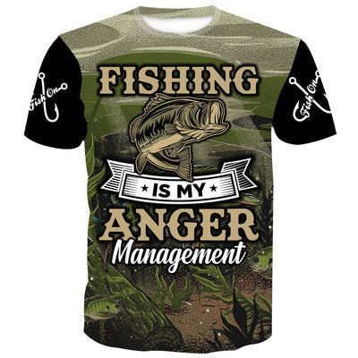 Fishing Is My Anger Management - Green