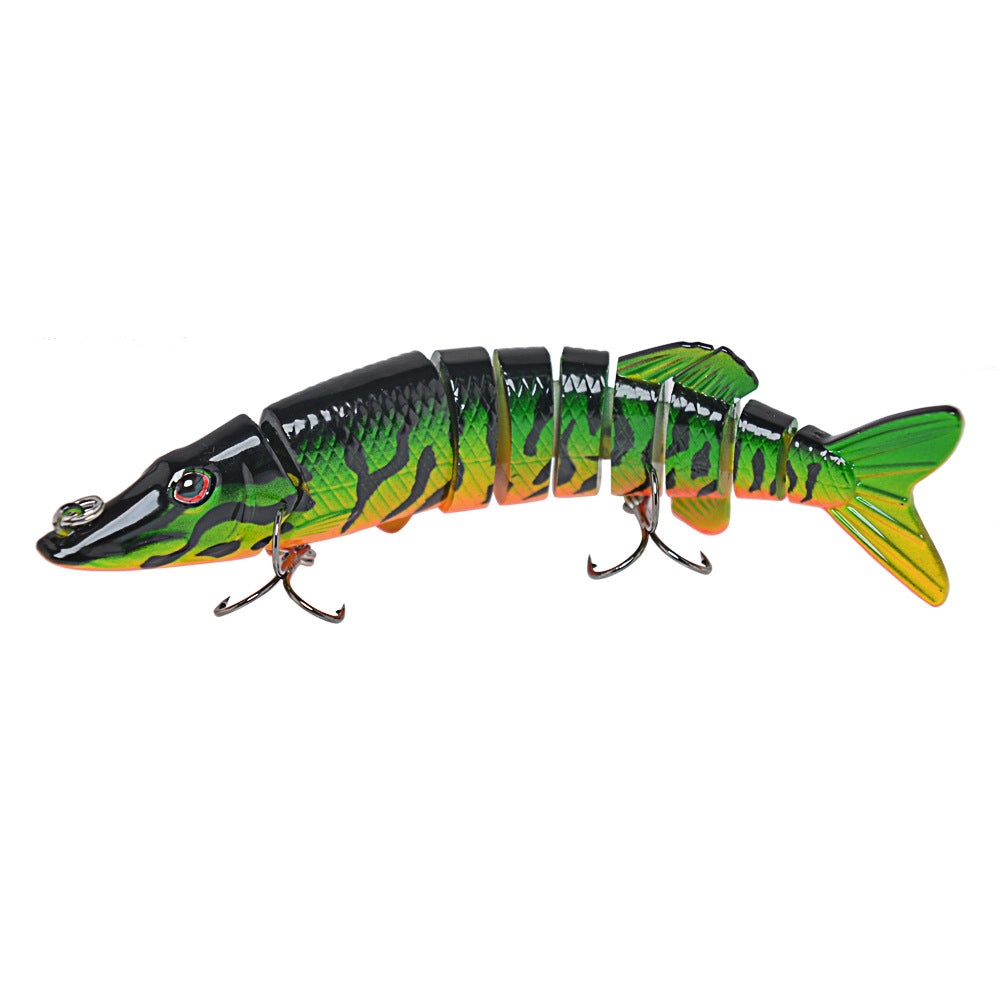 Newup Multi Joint Segement Swimbait Pike Wobblers 12.8cm-18g Crankbait  Fishing Lure Isca Artificia For Bass Pike Lure