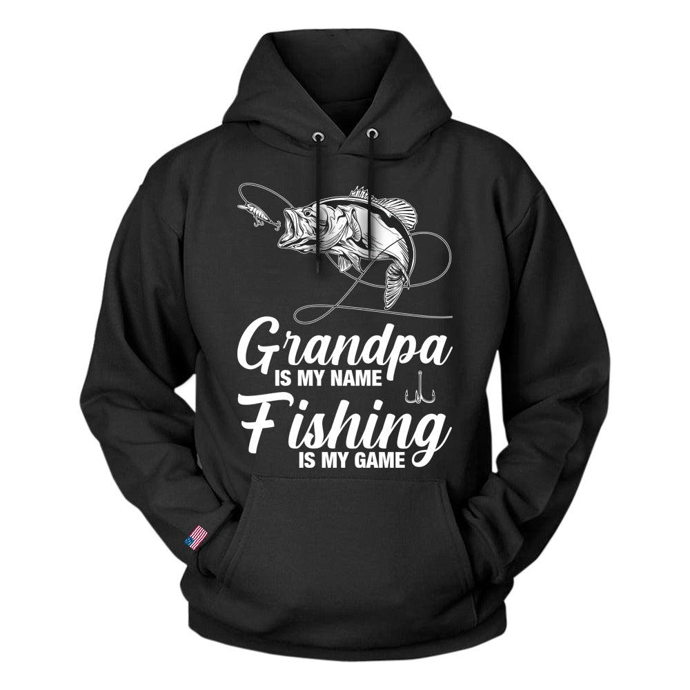 GrandFather Gift Shirt Grandpa Is My Name Fishing Is My Game Funny Fly  Fishing Gift T Shirt Ceramic Mug 11oz