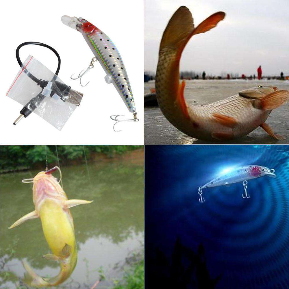 RECHARGEABLE TWITCHING FISH LURE - Fishing Nice